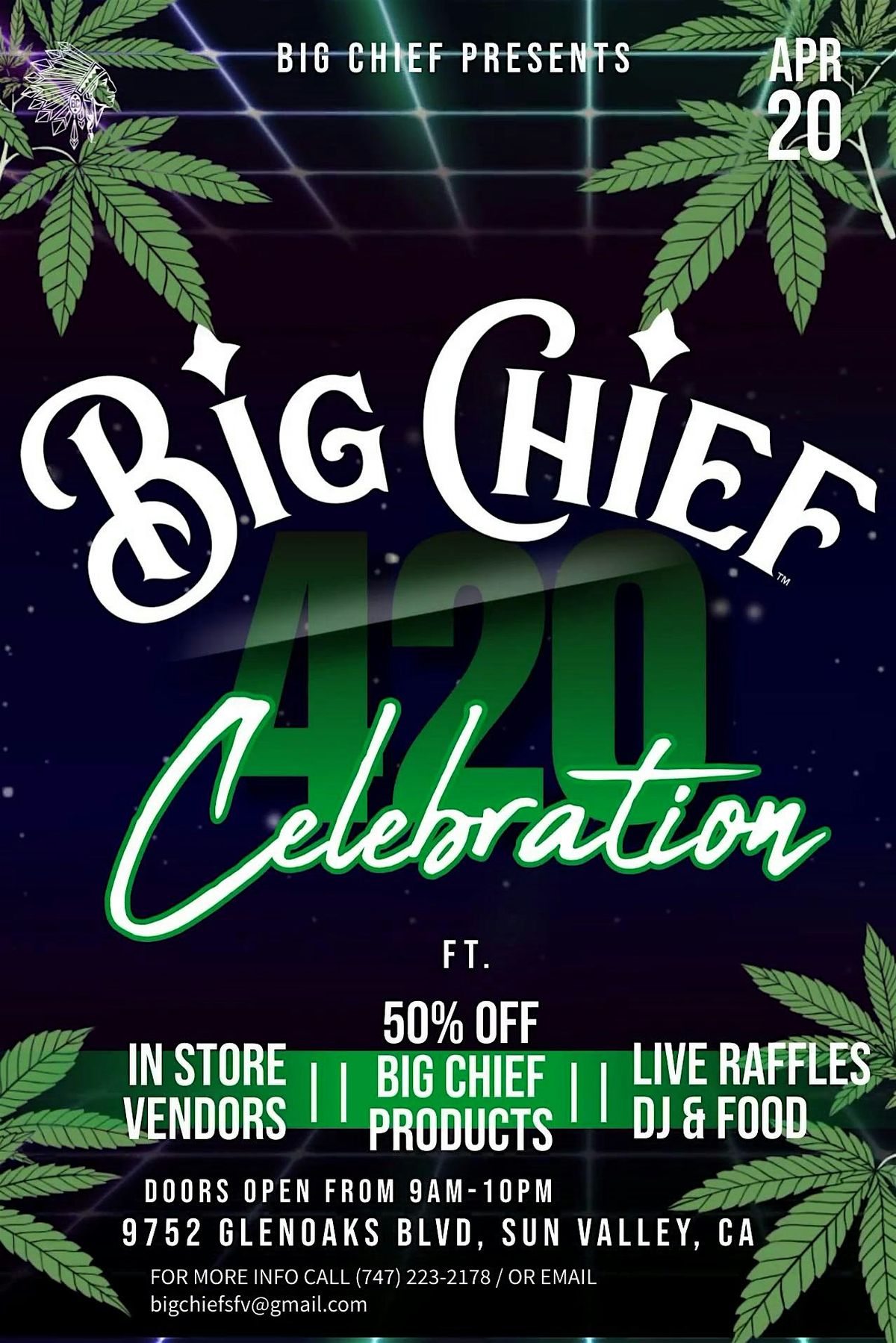BIG CHIEF STORE X SUN VALLEY - 420 TAKEOVER \/ 2024