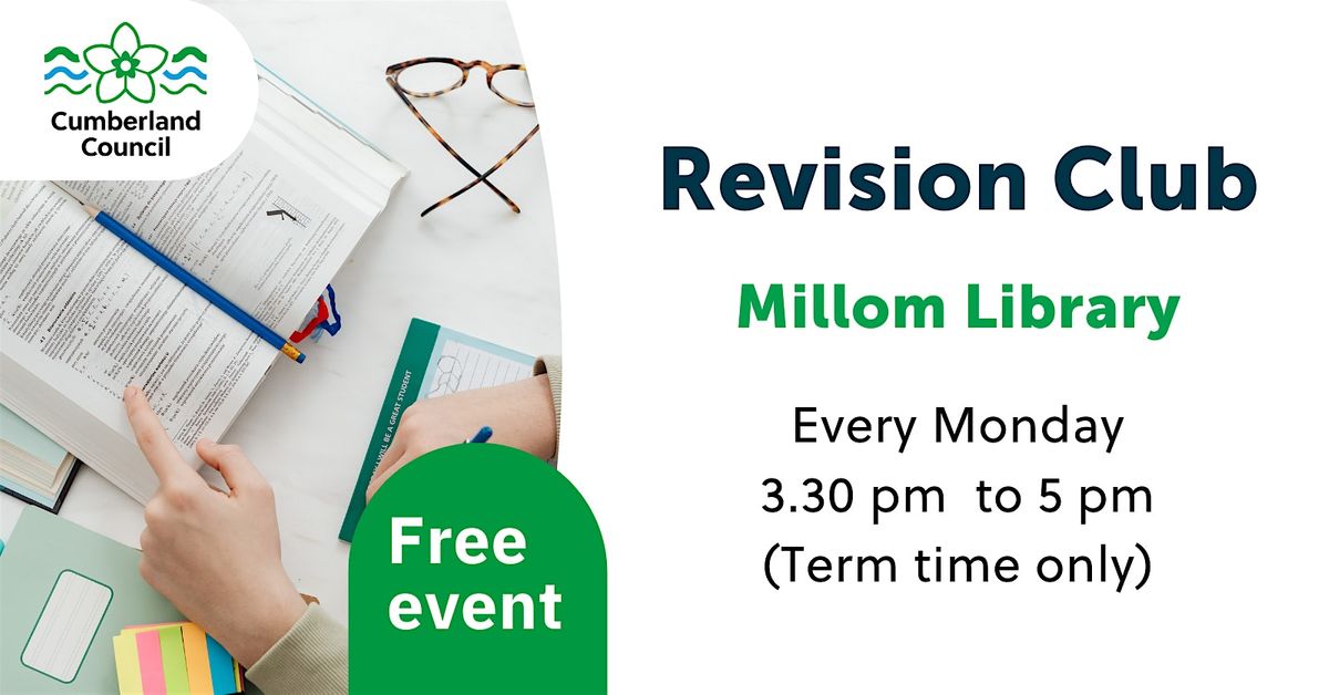 Revision Club  - Millom Library