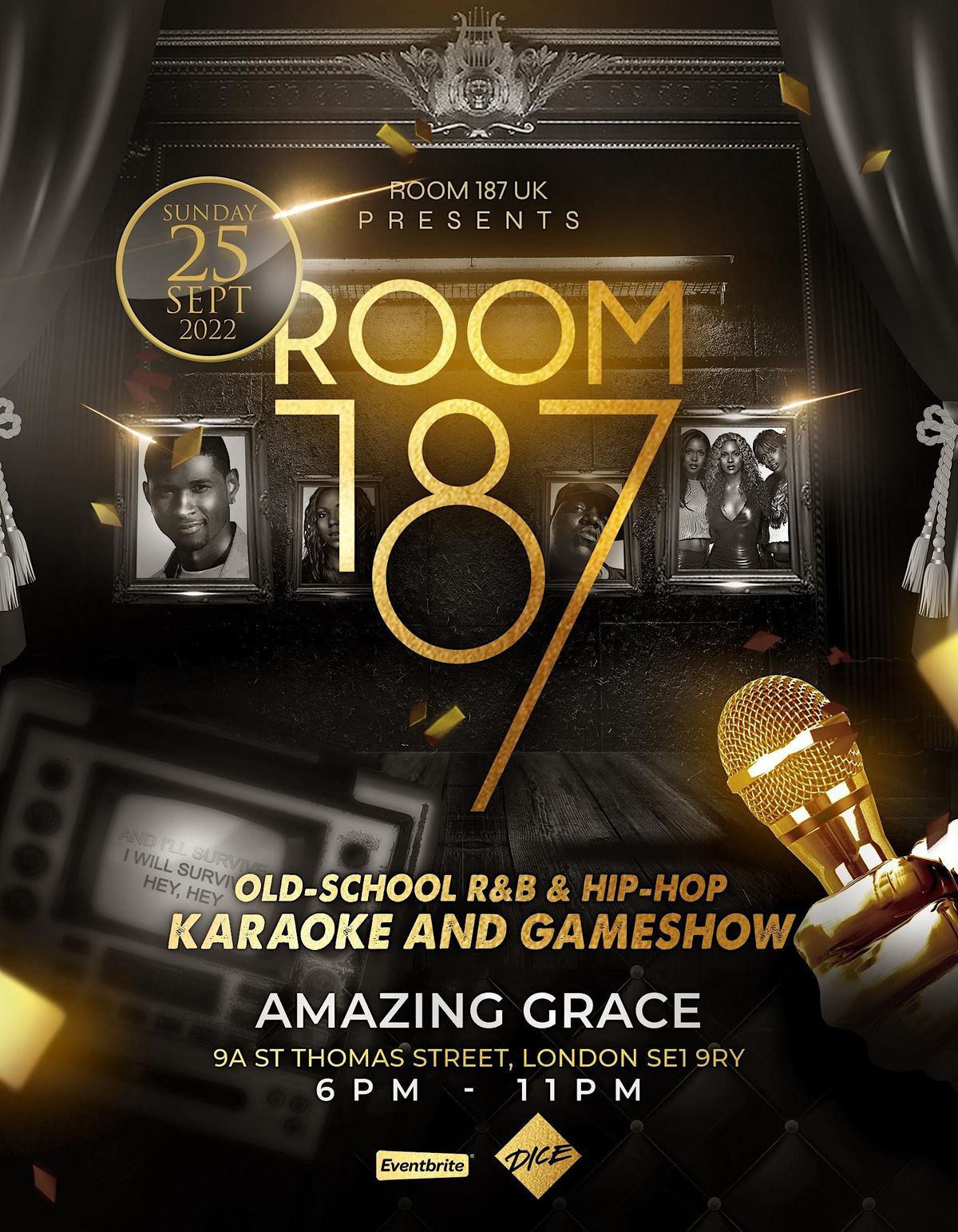 ROOM 187: OLD-SCHOOL R&B KARAOKE AND GAMESHOW