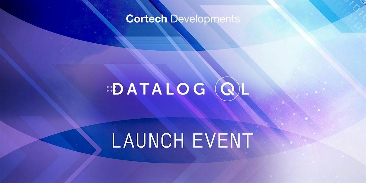 Cortech Datalog QL Launch Event - Glasgow