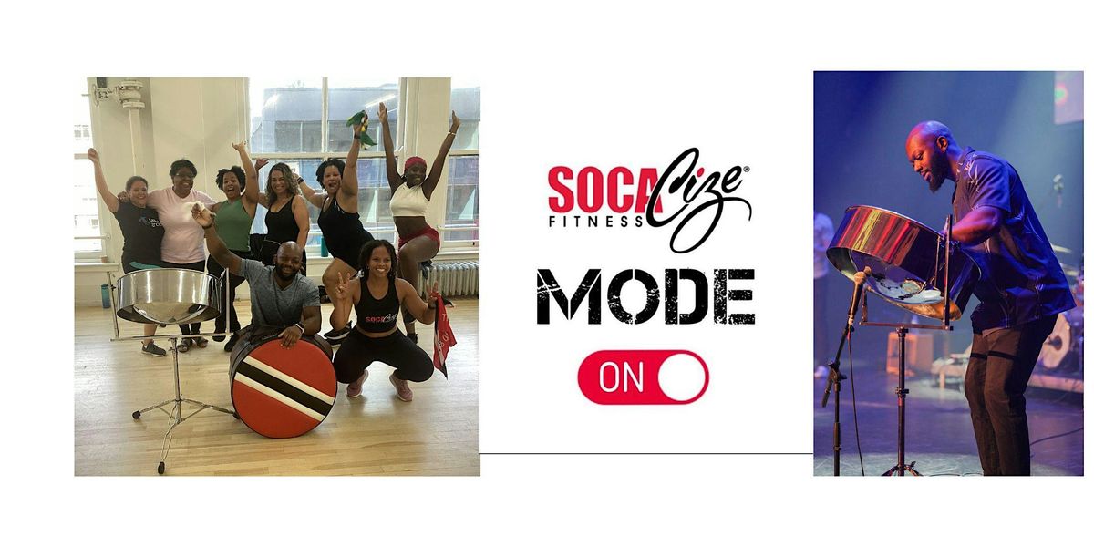 Introduction to Socacize  (group fitness class) featuring live steel pan !