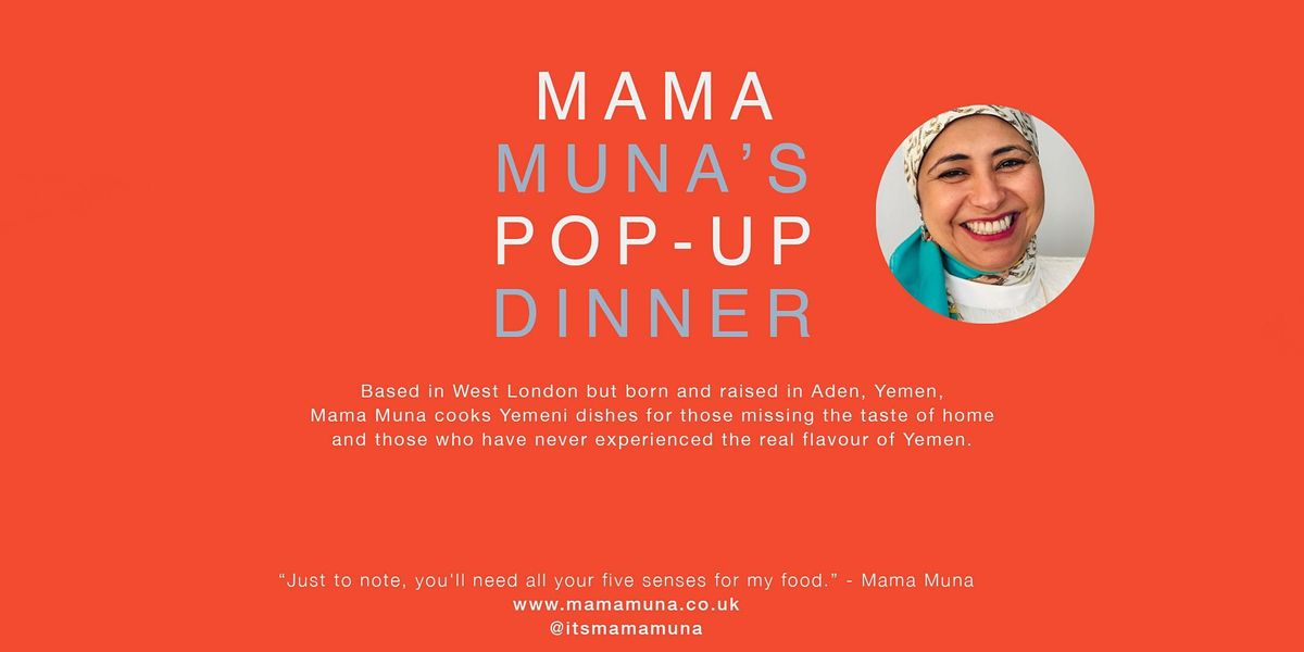 Mama Muna's Amsterdam Pop-up Dinner