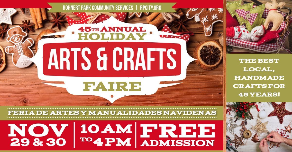 45th Annual Holiday Arts & Crafts Faire