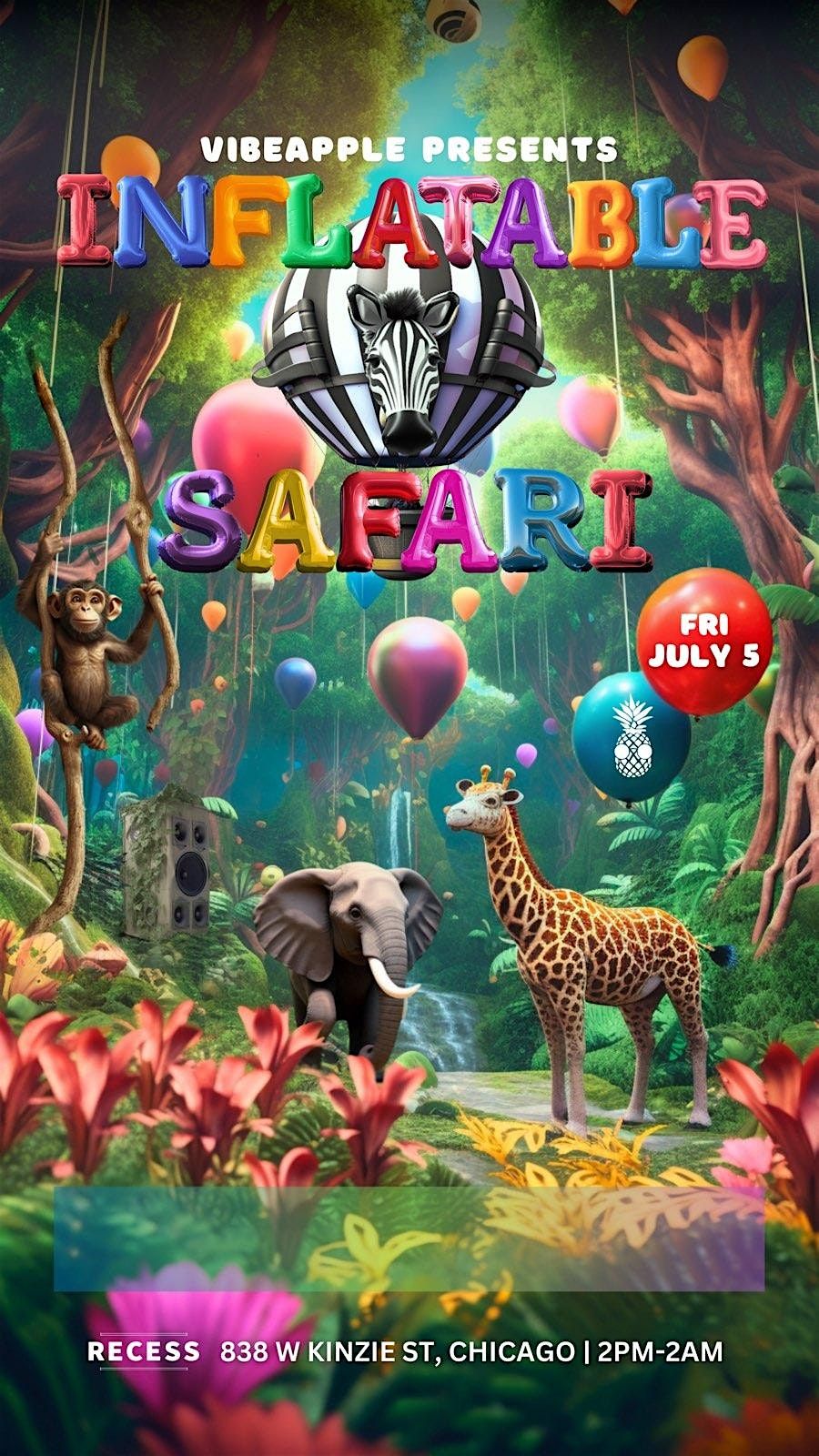 Inflatable Safari