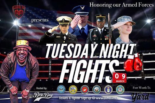 Tuesday Night Fights @ Te Yard W7th