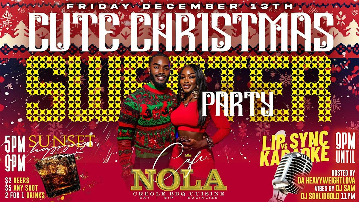 LIPSYNCvsKARAOKE 12\/13 Cute Christmas Sweat Party | 12\/20 FRIENDSMAS