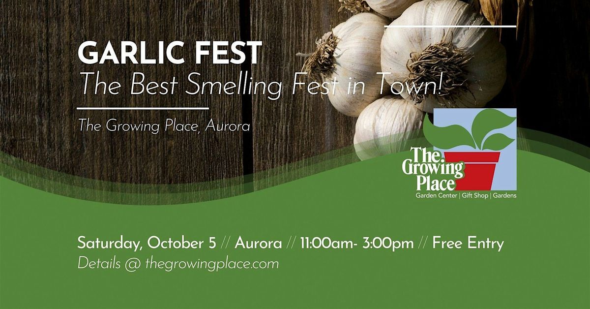 Garlic Fest!