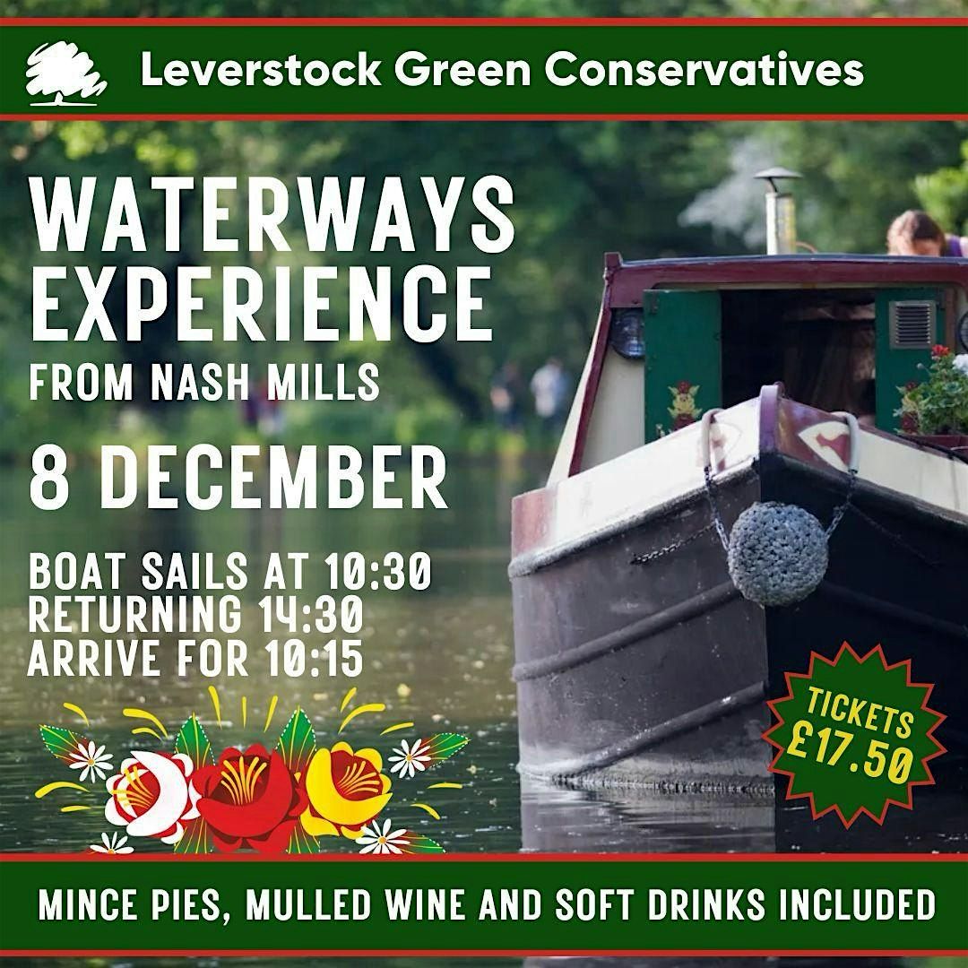 Leverstock Green Conservatives Present the Waterways Experience