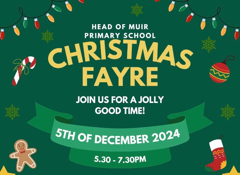 Head of Muir Primary Christmas Fayre & Grotto 