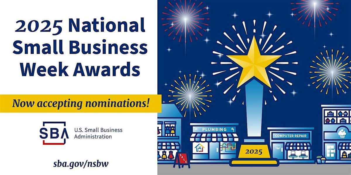 Nominate YOUR Small Business for an SBA Award - Information Session