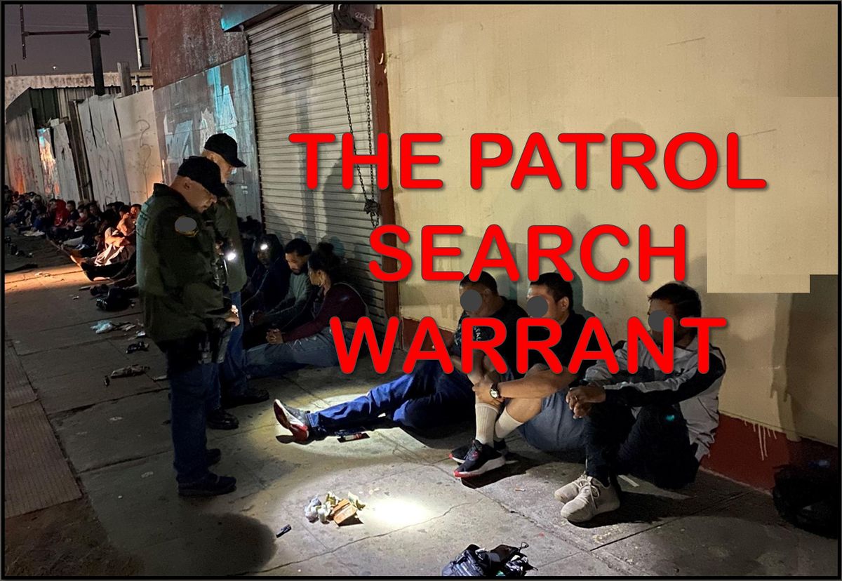 The Patrol Search Warrant 10\/01\/24 San Diego