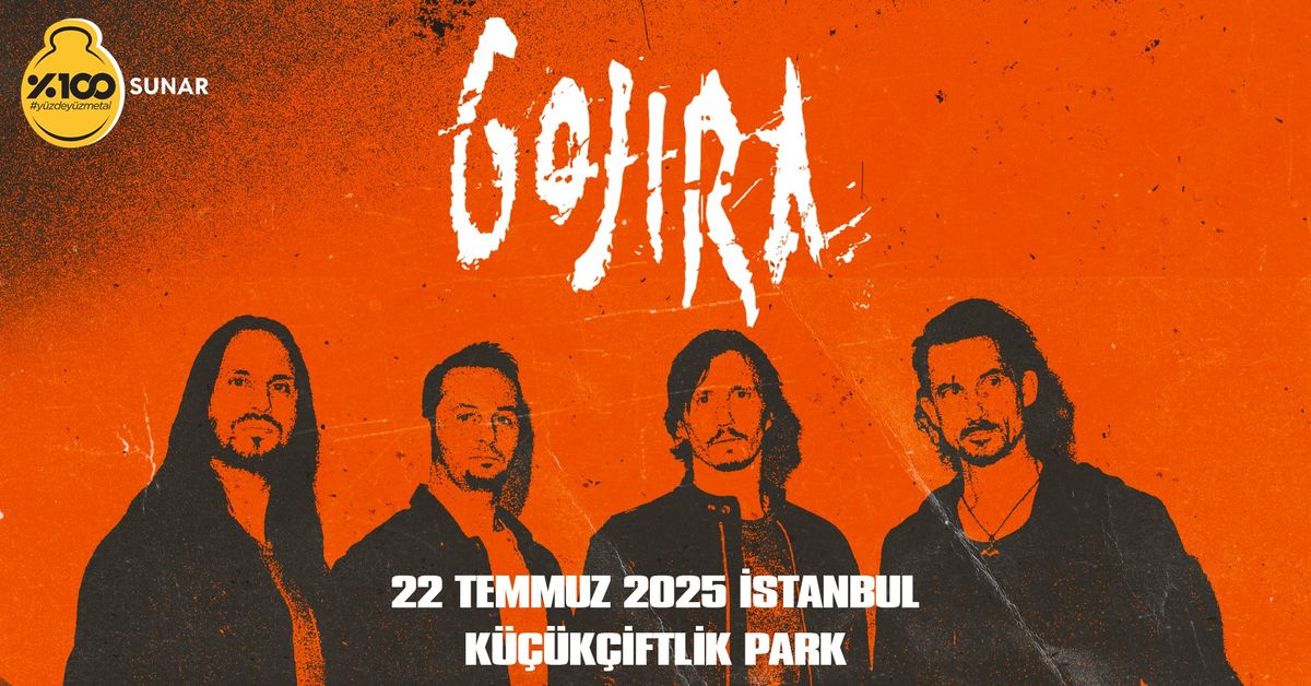 %100 Metal Sunar: Gojira "Summer Tour 2025" \u0130stanbul