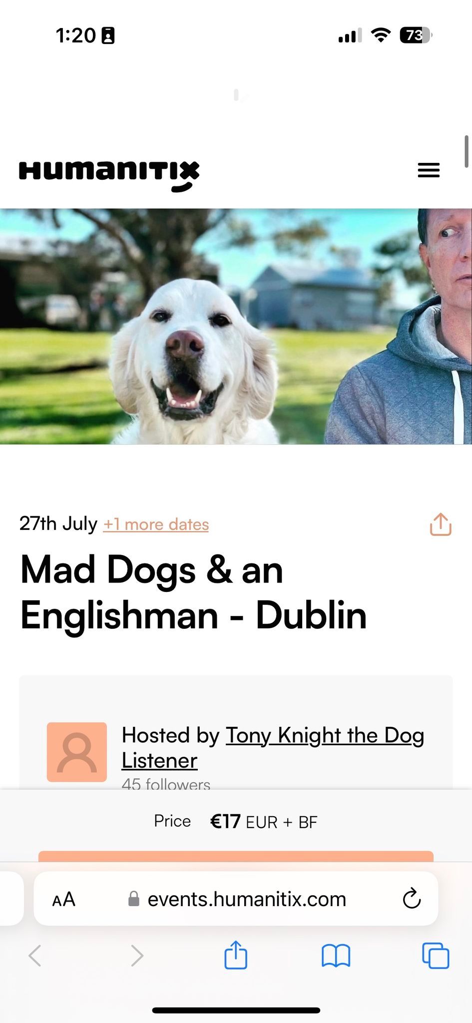 Mad Dogs & an Englishman