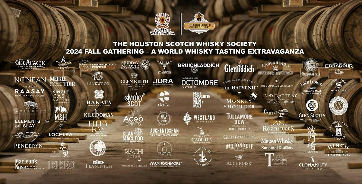 2024 Fall Gathering - A World Whisky Tasting Extravaganza