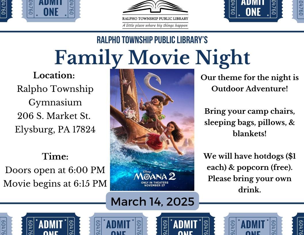 Family Movie Night: Moana 2