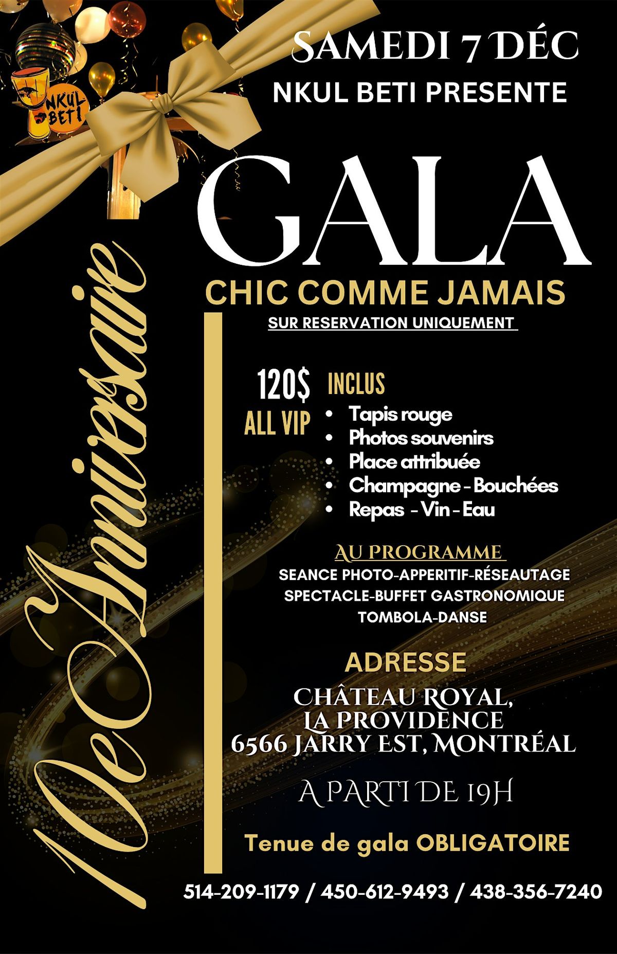 GALA CHIC COMME JAMAIS