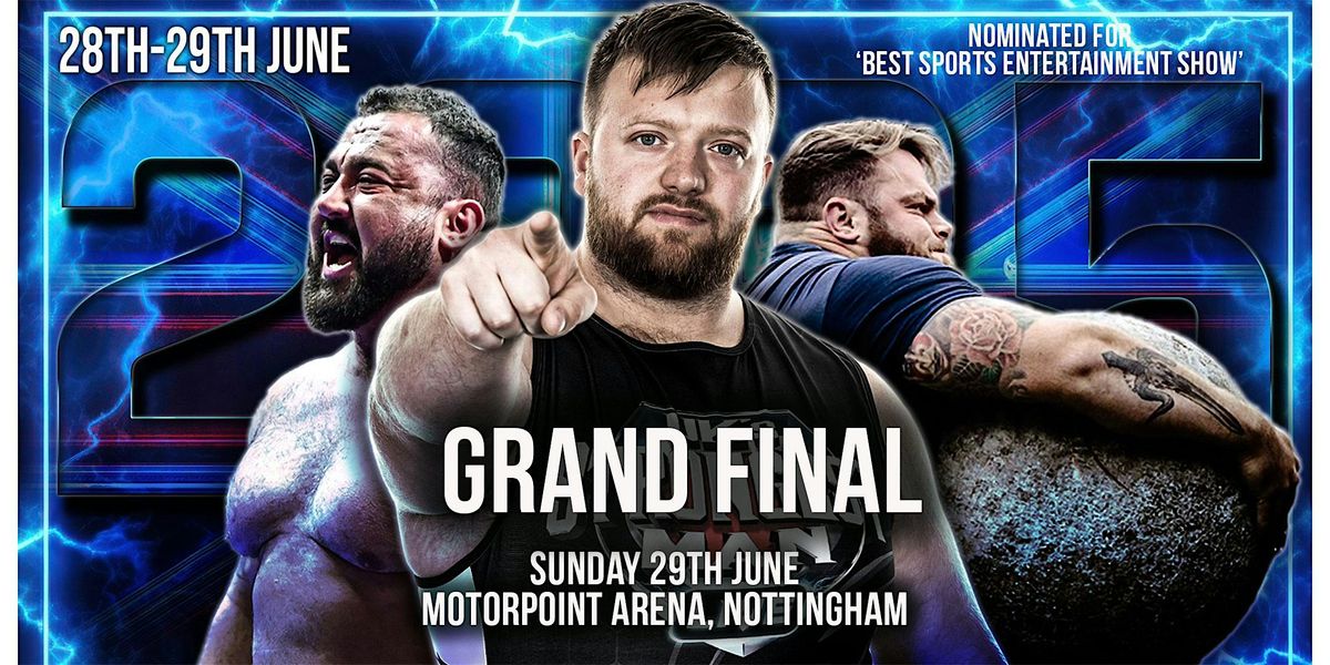 UK's Strongest Man 2025 Live -  GRAND FINAL