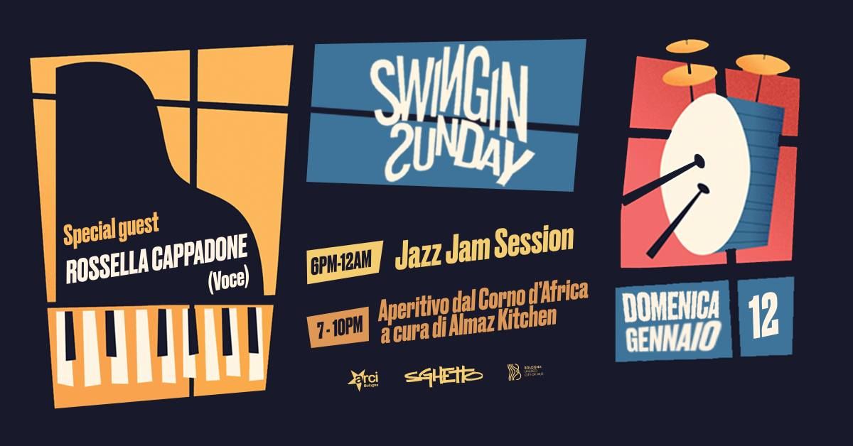 Swingin' Sunday | Jazz Jam & Aperitivo | Rossella Cappadone special guest