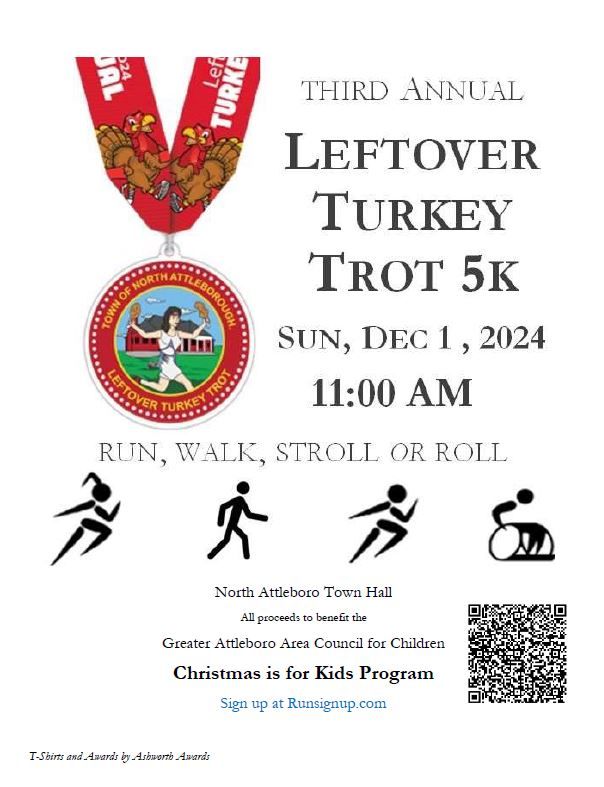 Third Annual Leftover Turkey Trot - Run, Walk, Stroll or Roll!