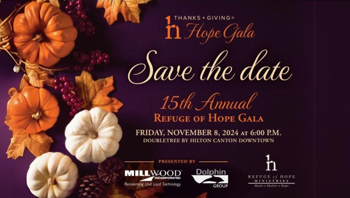 Thanks + Giving = Hope Gala