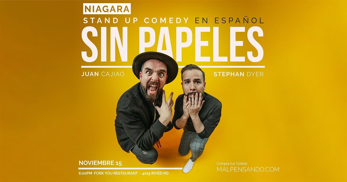 SIN PAPELES - Comedia en Espa\u00f1ol - Niagara