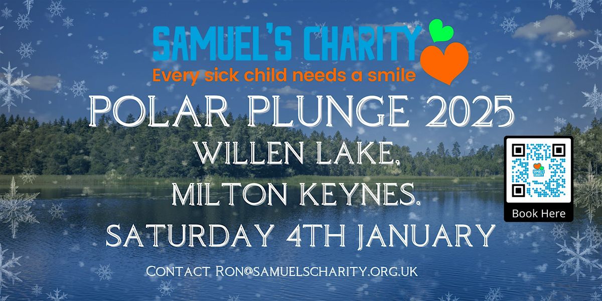 Polar Plunge at Willen Lake for seriously ill children 2025