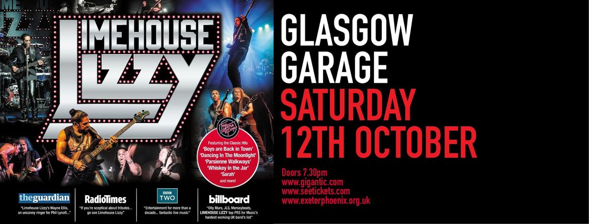 Limehouse Lizzy - LIVE in Glasgow!