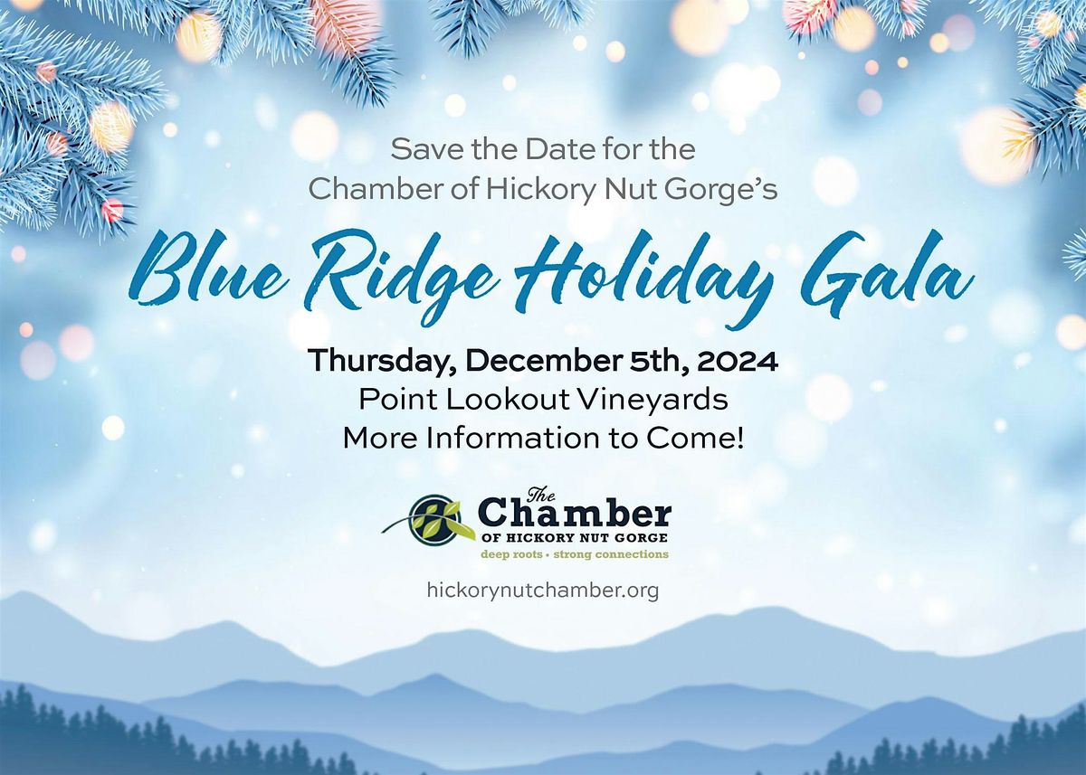 Annual Hickory Nut Gorge Chamber Holiday Gala