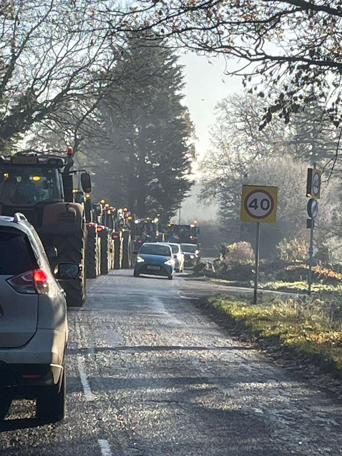 Doncaster Young Farmers Christmas Tractor Run\ud83d\ude9c\ud83d\udca8