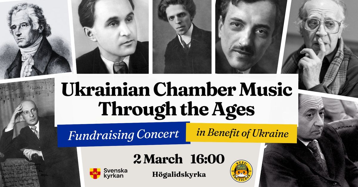 Fundraising Concert in Support of Ukraine 