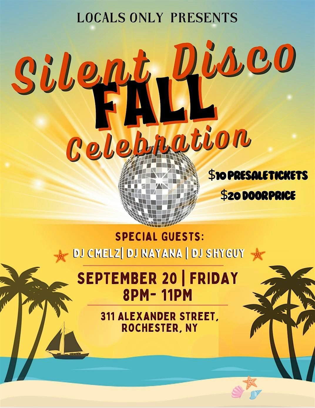 Silent Disco Fall Celebration