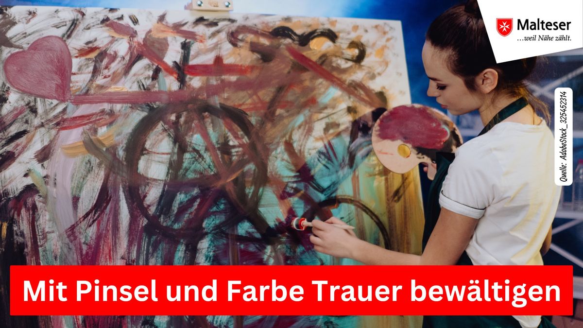 Die Farben meiner Trauer \u2013 intuitive Farbgestaltung f\u00fcr trauernde Menschen