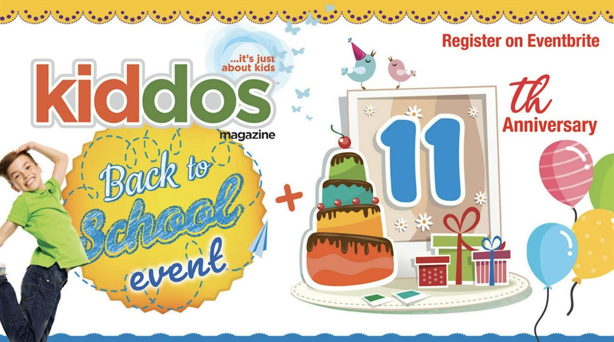 Kiddos Magazine 2024 Back to School & 11th Anniversary Event