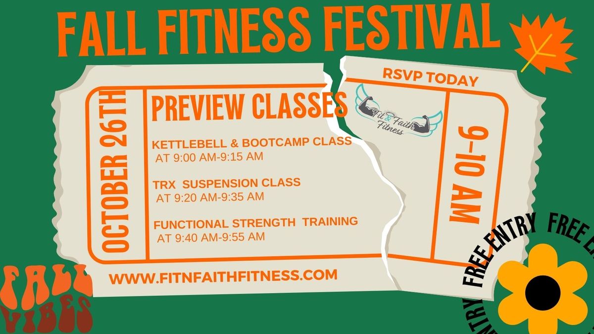 FALL FITNESS FESTIVAL 