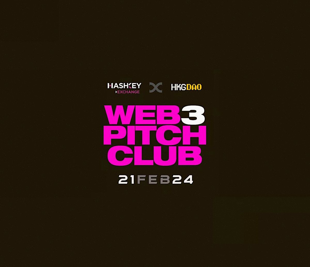 HKGDAO x Hashkey presents: Web3 Pitch Club