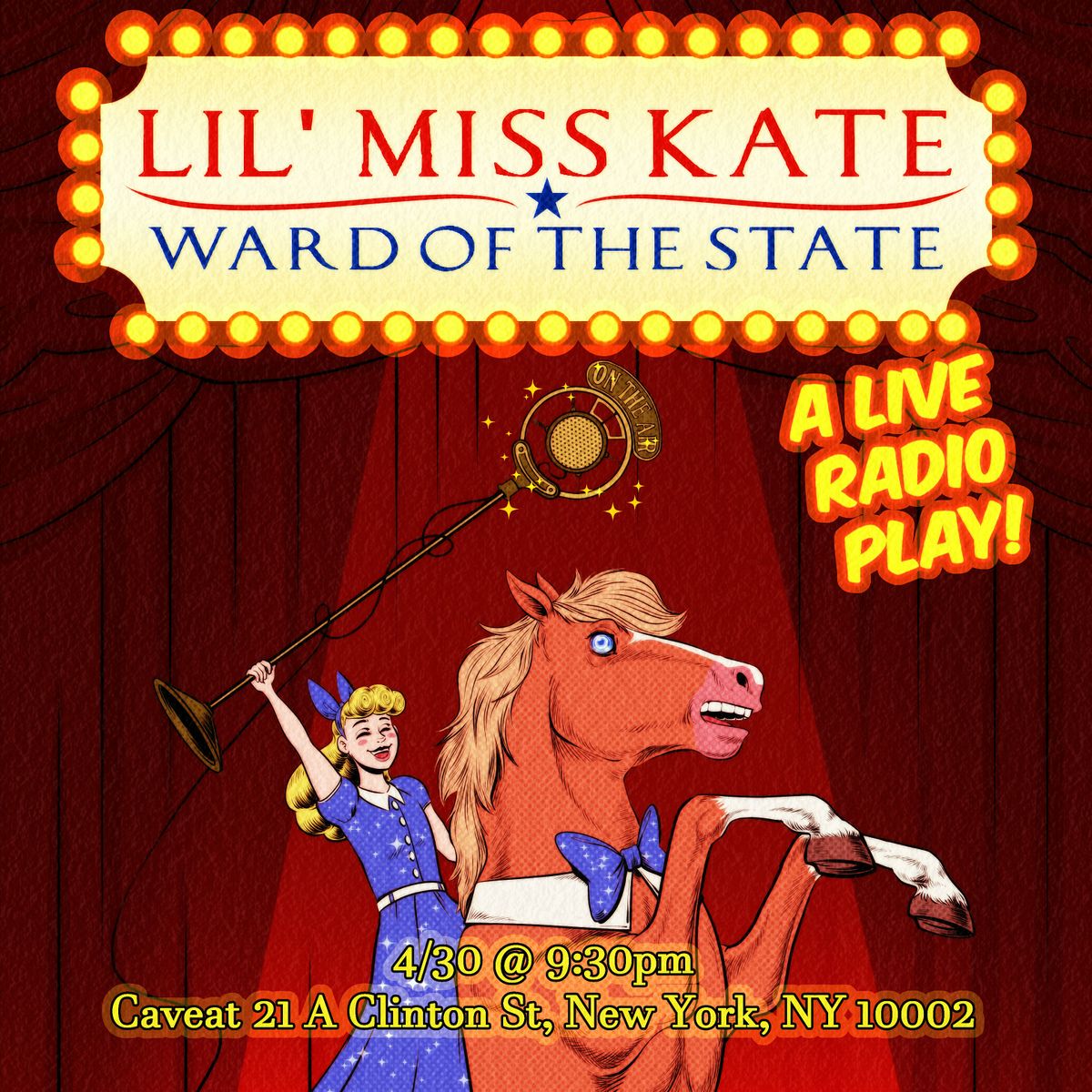 Lil Miss Kate - Ward of the State LIVE!