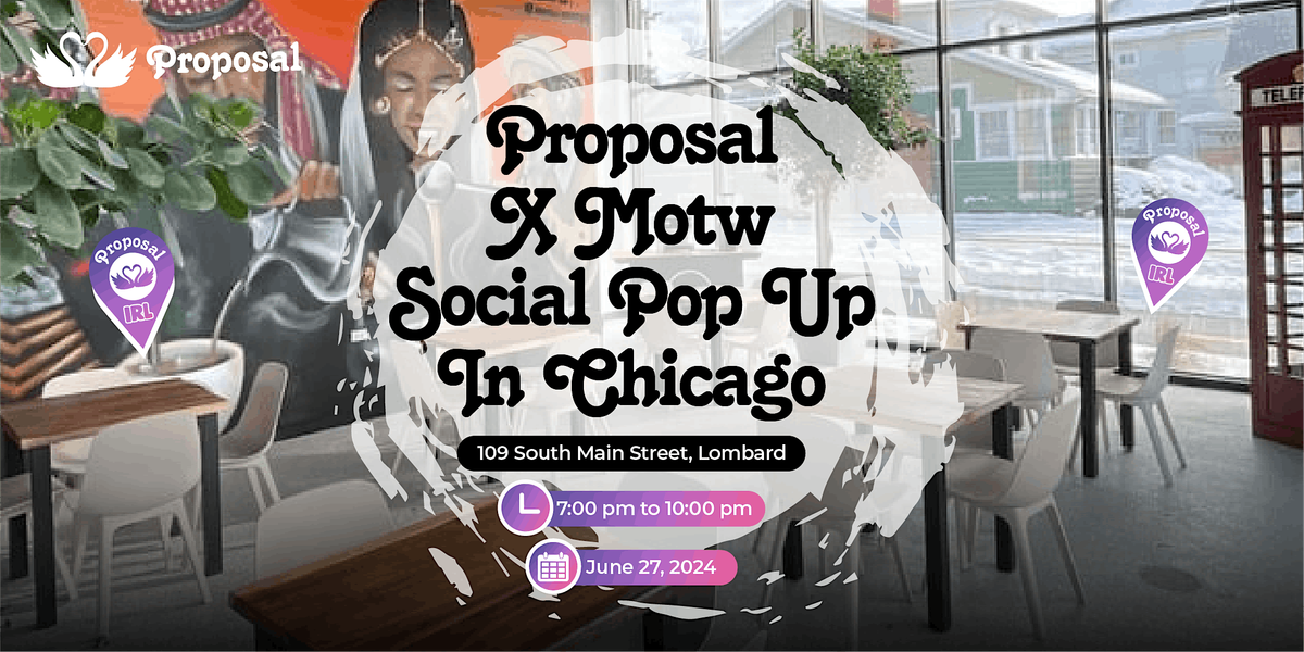Proposal Single Muslims Pop Up Social in Chicago