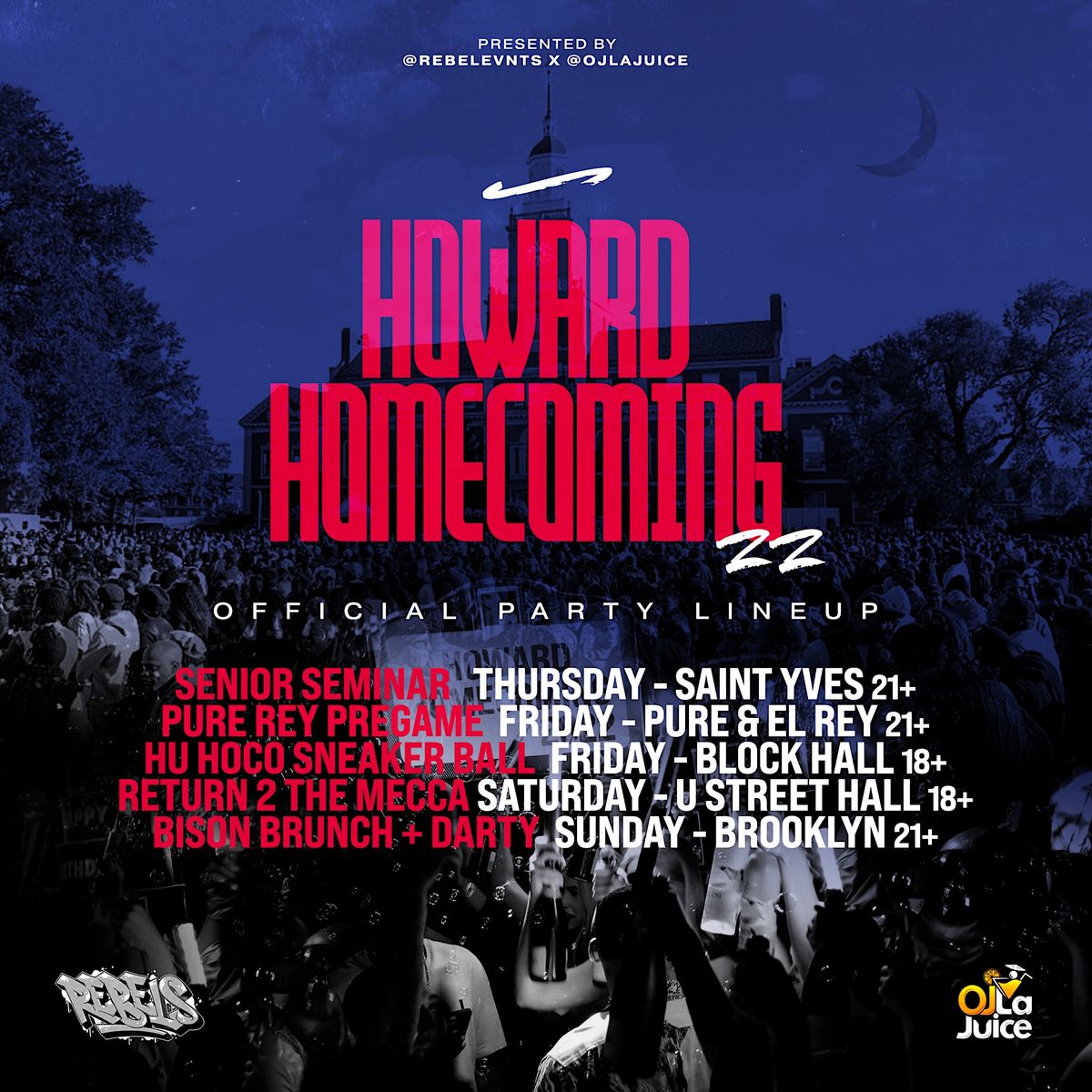 Howard Homecoming 2025 Schedule