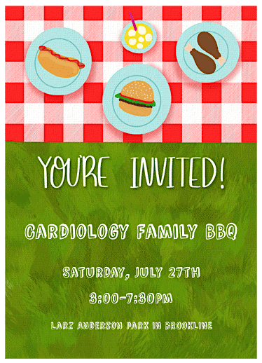 Cardiology Family BBQ