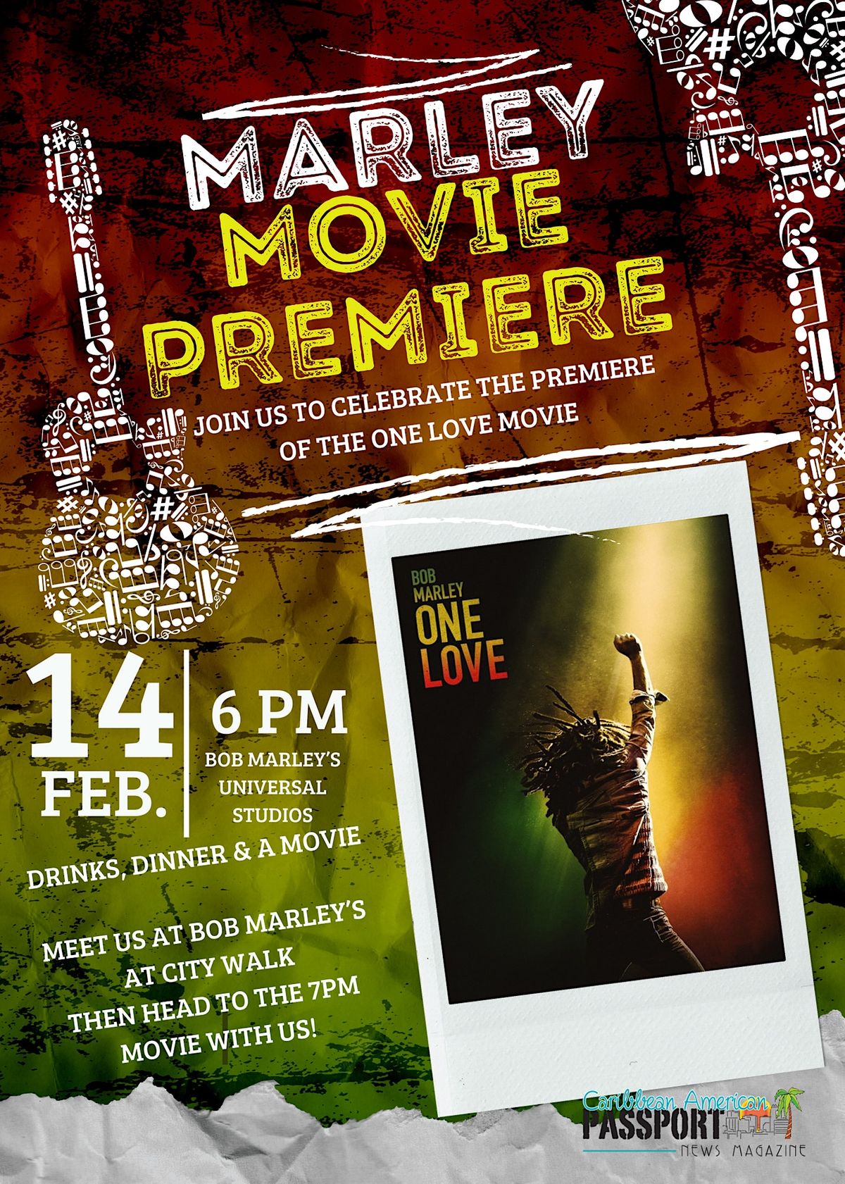 One Love - Bob Marley Movie Meet Up