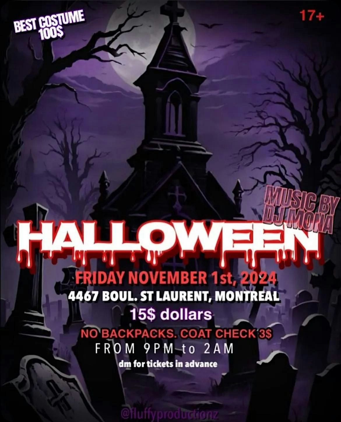 FLUFFYPRODUCTIONZ-HALLOWEEN PARTY