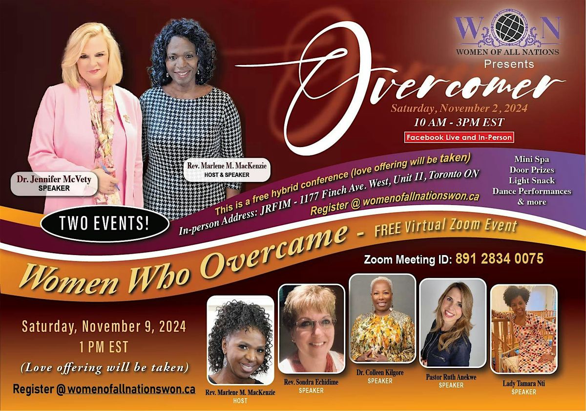 OVERCOMER - Women's Conference