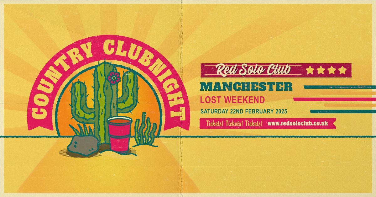 Red Solo Club Country Clubnight - Manchester