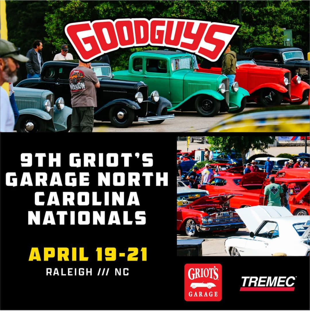 Goodguys Car Show - Griots Garage North Carolina Nationals - Friday at North Carolina State Fairgrounds