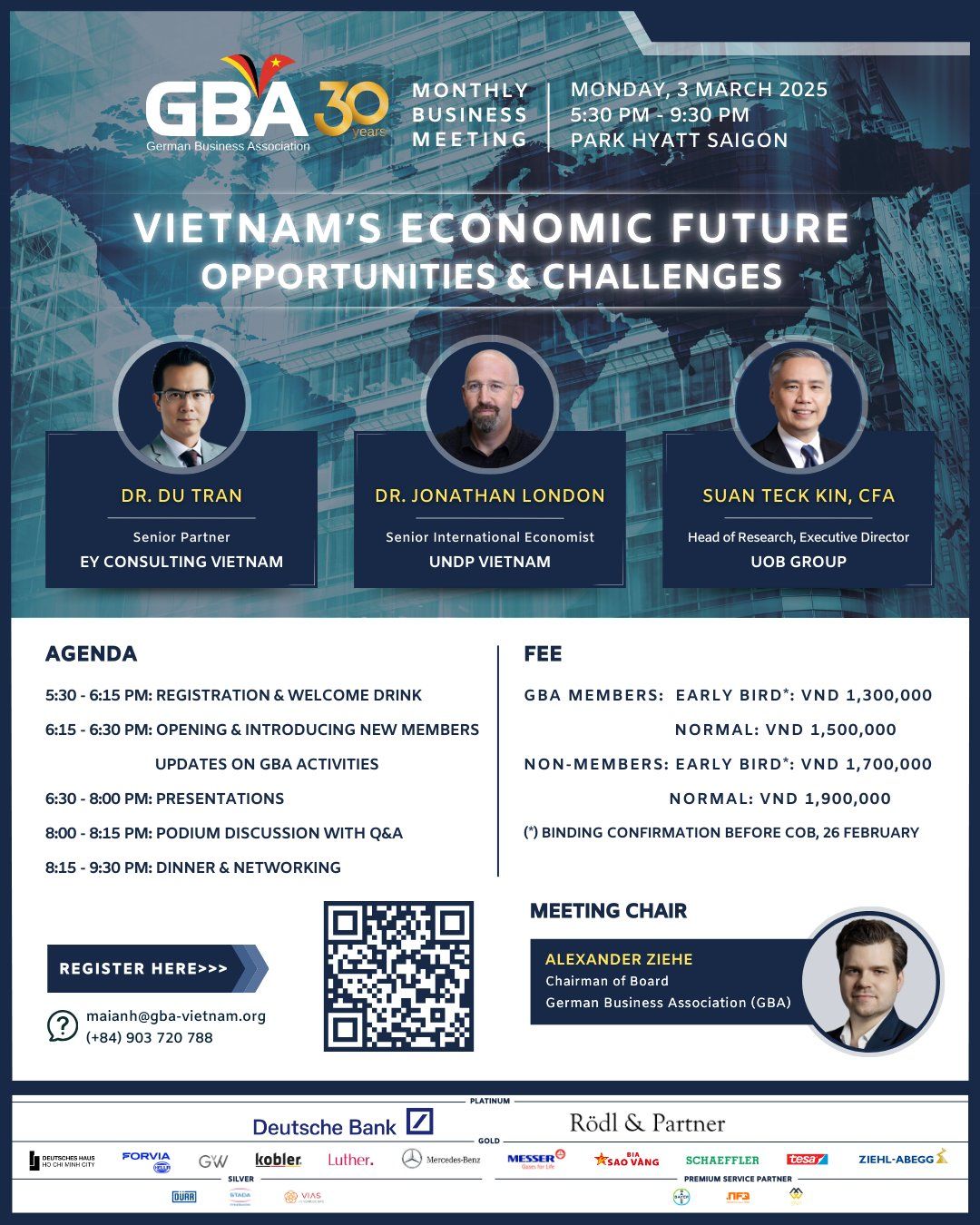 GBA Business Meeting: Vietnam\u2019s Economic Future: Opportunities and Challenges