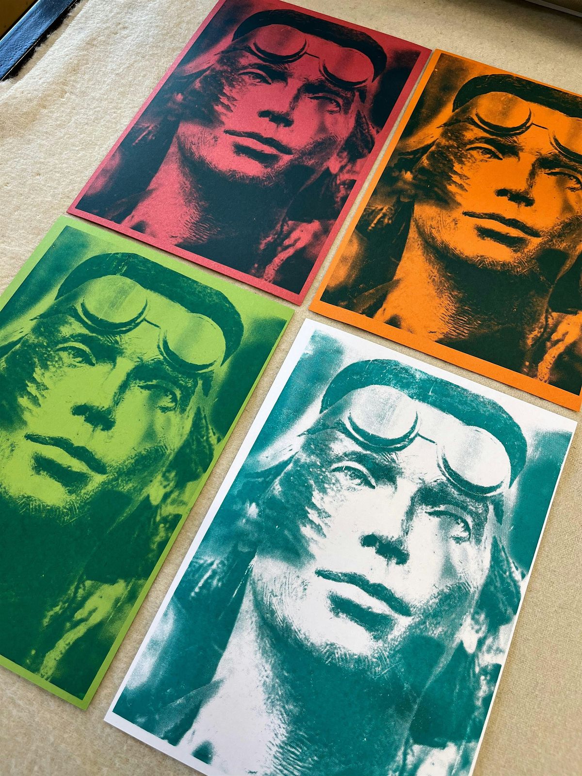 Photo Screenprinting on paper