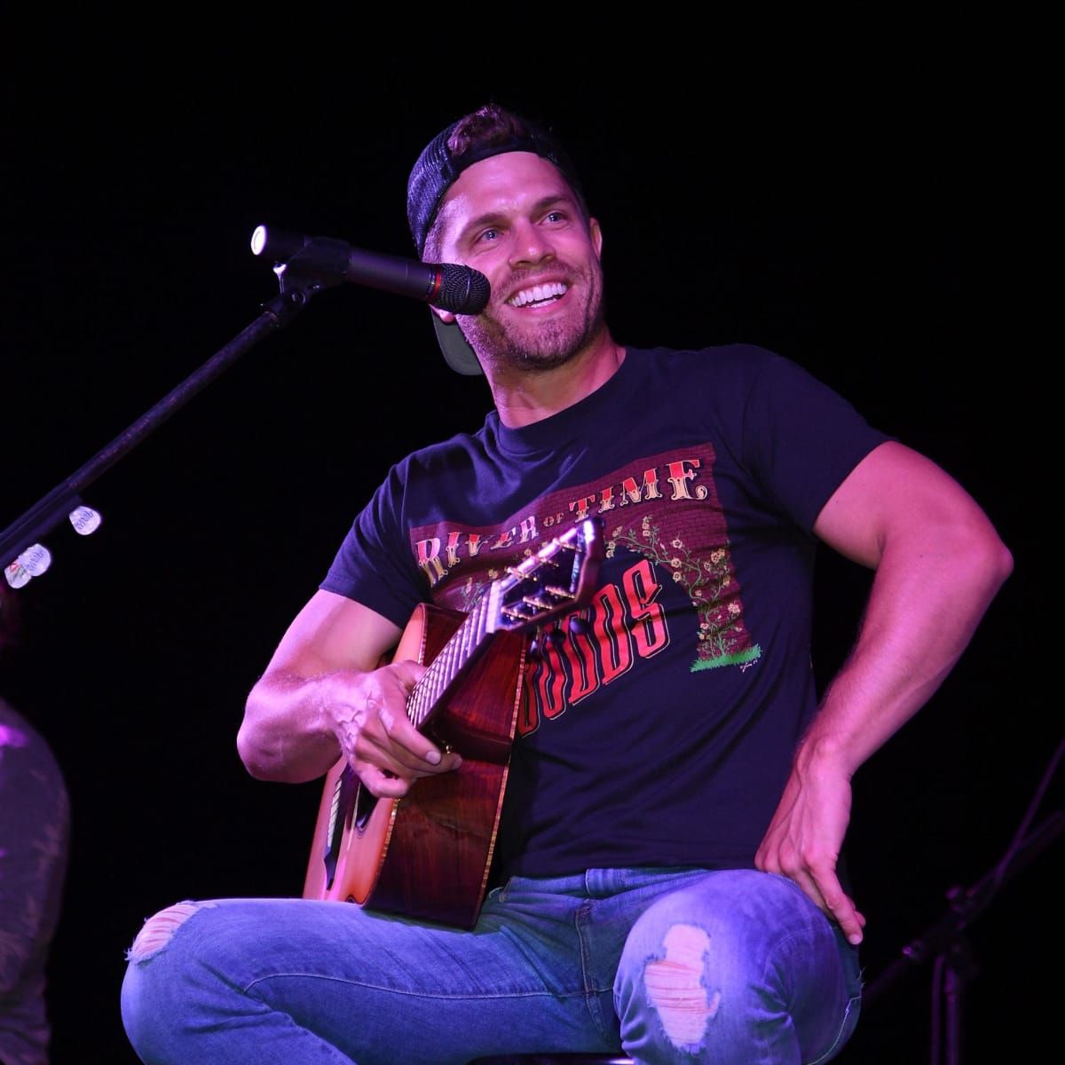 Dustin Lynch at Arnolds Park Amusement Park