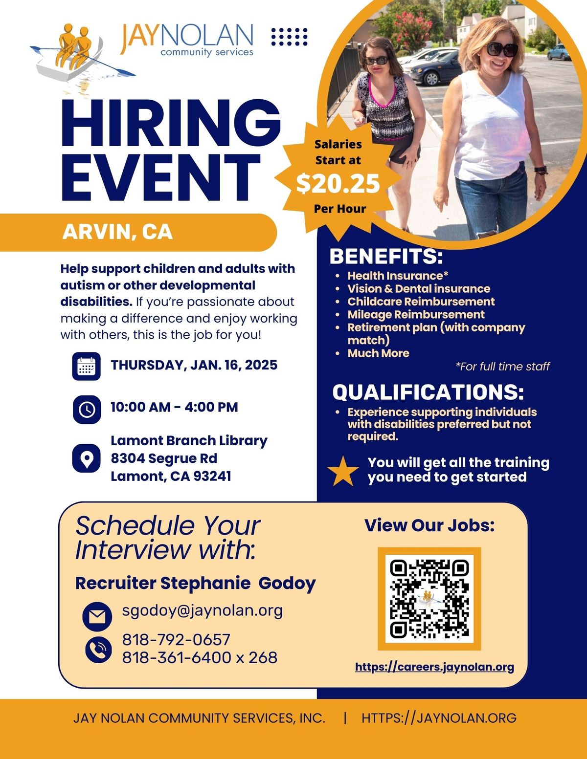 Hiring Event - Arvin, CA