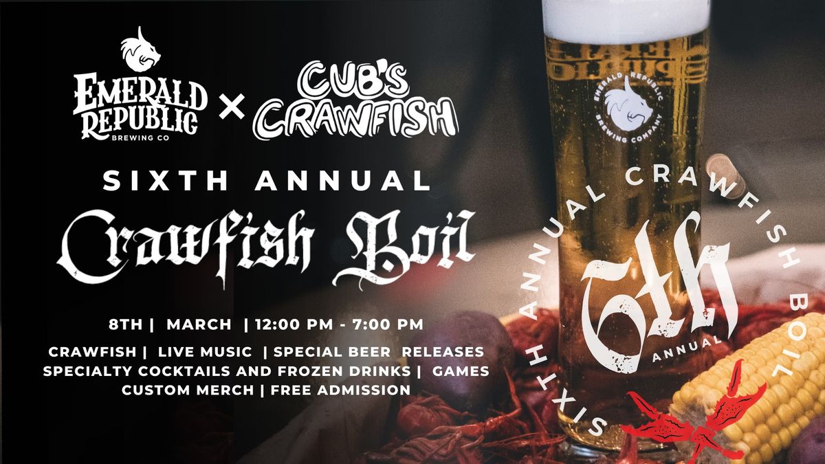 6th Annual Crawfish Boil at Emerald Republic