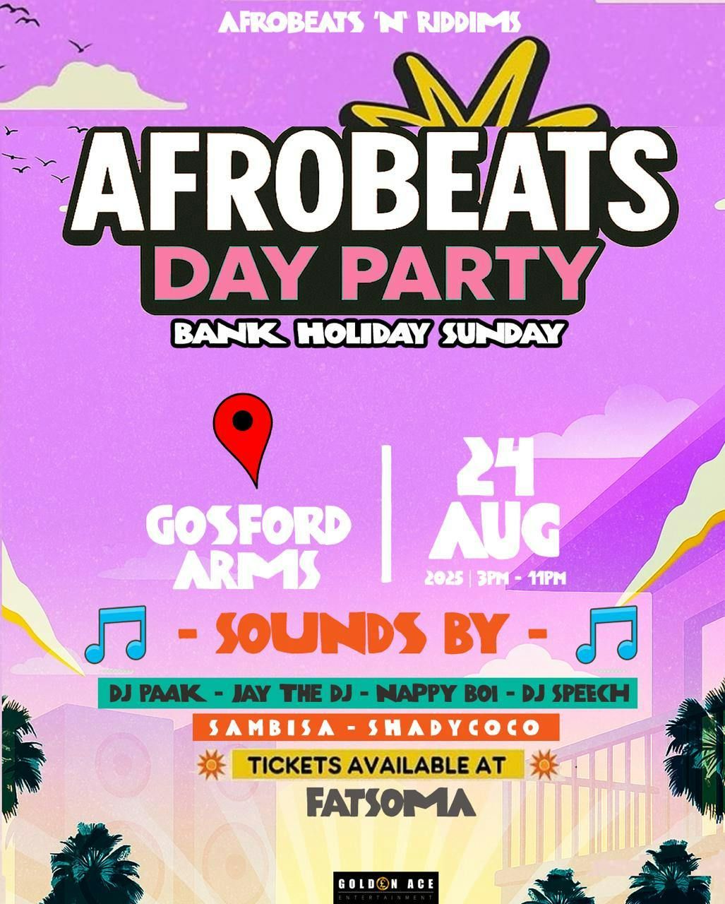 Afrobeats Day Party (Bank Holiday Edition) 
